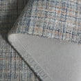 thumbnail image 5 of SAFAVIEH Abstract Yorick Striped Polyester Area Rug, Blue/Gray, 3' x 5', 5 of 10