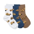 thumbnail image 4 of Jefferies Socks Boys Airplane Train Bulldozer Pattern Novelty Crew Socks 6 Pair Pack, 4 of 4