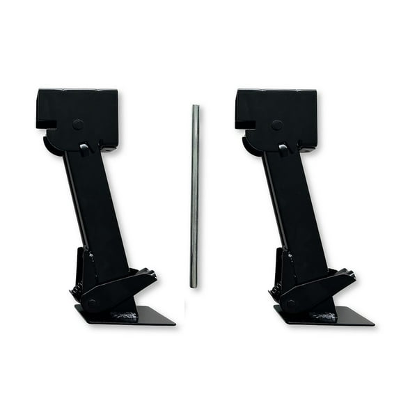 Husky Towing 88150 Drop Leg Stabilizer Jacks 2-Pack 1000 lb Capacity Adjustable 11.5b18 in