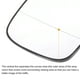 thumbnail image 4 of Coche Retrovisor Izquierdo Lateral Calefacción Espejo Vidrio con Respaldo Placa 8650148, 4 of 7