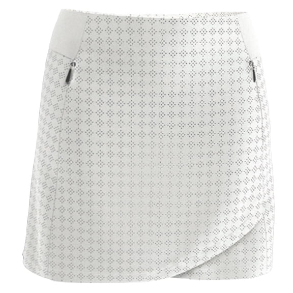Callaway Heather Perforated Brilliant White Skort Women XXL
