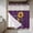 Purple, variant on Red Sunshine Sunflower No Hook Shower Curtain Waterproof,Bathroom Curtains with Snap in Liners and See Through Top Window,Pastoral Bees Farmhouse Floral Hotel Style Bathtub Curtains Shower 54"Wx78"L
