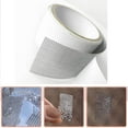 thumbnail image 3 of Window Screen Repair Kit Strong Adhesive & Waterproof Tape Fiberglass Covering mesh, Repair for Window Screen and Screen Door tears Holes Black, 3 of 9