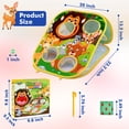thumbnail image 4 of Bean Bag Toss Game Toyk Animal Outdoor para niños de 3 a 6 años, 4 of 7