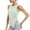 Green, variant on Women's Sleeveless Workout Shirts Running Gym Tank Top Exercise Tennis Muscle Tee Solid Color Clothes