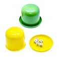 thumbnail image 1 of Miangastore 2PCS/Set High Strength Plastic Dice Game Set 5 Dice Included(Random Color), 1 of 8