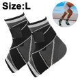 thumbnail image 1 of Sports Ankle Support Brace Adjustable Stabilize Ligaments, 1 of 5