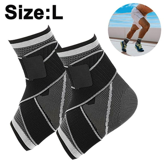 Sports Ankle Support Brace Adjustable Stabilize Ligaments
