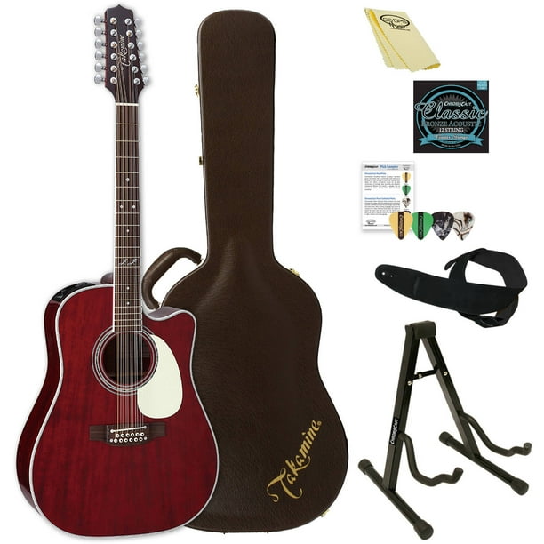 Takamine John Signature 12String AcousticElectric Guitar
