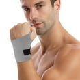 thumbnail image 4 of sunsanly Wrist Thumb Support Compression Sleeve with Fastener Tape Ultra-Thin Soft Breathable Elastic Injury Prevention Wrist Wrap Support Splint, 4 of 8