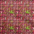 thumbnail image 1 of oneOone Tissu en Coton Flex Rouge Abstrait pour Robe Tissu Imprimé au Mètre 40 Pouces de Large, 1 of 4