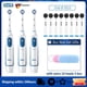 thumbnail image 3 of Cepillo de dientes eléctrico sónico Oral B Limpia los dientes Blanquea los dientes Cepillo de dientes para adultos Funciona con pilas con cabezales de repuesto adicionales, 3 of 5