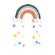 thumbnail image 1 of Colgante de decoración de habitación para niños, colgante de decoración de pared de arco iris de nubes tejidas Wmkox8yii  fhajkh991, 1 of 1