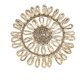 thumbnail image 4 of Mantel individual bohemio, mantel individual, cuencos, platos de encimera, rústico, hotel, bodas, fiestas 35cm, 4 of 9
