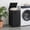 Black, variant on Rolling Slim Oxford Fabric Laundry Hamper with Lid, Narrow Wheeled Dirty Clothes Basket for Bathroom Laundry Room