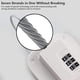thumbnail image 4 of 2-pack refrigerator locks - Combination lock for refrigerators, 4 of 5