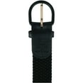 thumbnail image 3 of CTM  Elastic Braided Belt with Covered Buckle  (Men Big & Tall), 3 of 4