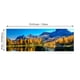 thumbnail image 4 of 1pc Canvas Painting, Lake Forest Mountain Scenery Painting, Wall Art Decor, For Living Room, Bedroom, No Frame, 19.68*59.05inch, 4 of 5