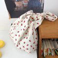 thumbnail image 1 of Bolso de mano de pana para mujer, bolso de hombro estampado informal, bolsa de comestibles reutilizable a la moda, 1 of 8
