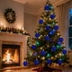 thumbnail image 5 of 12 Adornos Navideños de Terciopelo Flocado para Árbol de Navidad, Bolas de Plástico Rojas de 6 Cm | Adornos Navideños Colgantes con Hebilla de Metal | Textura Suave y Duradera para Decorar Árboles, P, 5 of 6