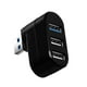 thumbnail image 2 of Extensión de Concentrador USB de 3 Puertos 2x USB 2.0 1x USB 3.0 Multi USB Hub Splitter 180  degree, 2 of 9