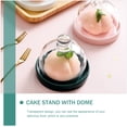 thumbnail image 4 of Glass Kitchen Supplies Cake Stand with Dome Dessert Plate Cover, 4 of 6