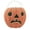 SCARED, variant on Halloween Jack O Lantern Candy Basket Paper Mache Pumpkin Bucket Pm205 Uh Oh