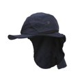 thumbnail image 1 of Top Headwear 4 Panel Gran Bill Juvenil Flap Sun Hat - Navy TOP HEADWEAR Sombrero para el sol, 1 of 2