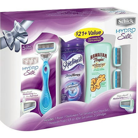 Schick Hydro Silk Razor Gift Pack, 6 pc