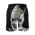 thumbnail image 3 of Terrifier Men's Swim Trunks Board Shorts Drawstring Elastic Waist Quick Dry Swimsuits Beach Shorts with Pockets M, 3 of 8