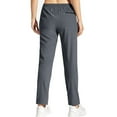 thumbnail image 4 of Women'S Hiking Pants Quick Dry Lightweights Water Elastic Waist Cargo Pants for All Seasons Dark Gray XXL, 4 of 7