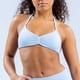 thumbnail image 3 of Sujetador deportivo con espalda descubierta para mujer, para entrenamiento, yoga, gimnasio (azul claro, talla L), 3 of 5