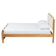 thumbnail image 3 of Baxton Studio Lilia Mid-Century Platform Bed, Queen, Cream, 3 of 9