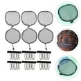 thumbnail image 4 of Arborister 1 Set Black Weaving Net Caps Elastic Drawstring Ponytail Hair Net Wig Making Tools, 4 of 10