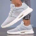 thumbnail image 2 of Men'S Mesh Casual Walking Shoes, Lightweight And Breathable Summer Footwear, 2 of 9