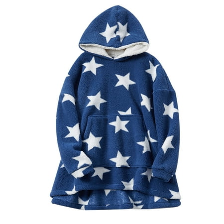 

Pajamas Couple Pajamas Pocket Long Sleeve Hooded Pajamas Warm And Stylish Home Service Pajamas For Women