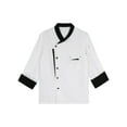 thumbnail image 2 of MSemis Long Sleeves Men Women Chef Coat Jacket Uniform Unisex for Kitchen Restaurant Hotel White 3XL, 2 of 5