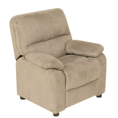 Relaxzen Youth Recliner with Cupholder and Dual USB