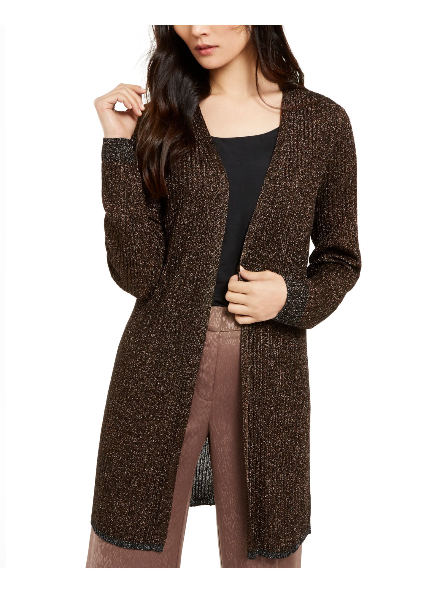 Long Sleeve Open Cardigan Sweater Size 