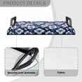 thumbnail image 4 of Garronmavis Blue Hibiscus Golf Cart Seat Covers Travel Sports Golf Cart Seat Towel Blanket for 2-Person Seats, Easy to Install and Clean, 4 of 5