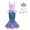 Dress + Accessories, variant on HAWEE Mermaid Dress for Girls - Mermaid Fancy Costume Halloween Princess Dresses for Girls 3-10 Birthday Gift