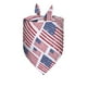 thumbnail image 5 of Toalla Tipo Bandana para La Saliva de Mascotas, Ideal para Perros y Gatos | Pañuelo Triangular Rojo, Blanco y Azul con El Día de La Independencia | Tejido de Poliéster Absorbente | Mantiene a Las Mas, 5 of 5