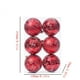 thumbnail image 2 of Seyotauo 3.14" Christmas Balls Ornaments Set, 6-Pack Xmas Tree Decorations Balls, Shatterproof Glitter Pendant Plastic Indoor Christmas Decorations, Red and White Hanging Ball for Holiday, Party, 2 of 2