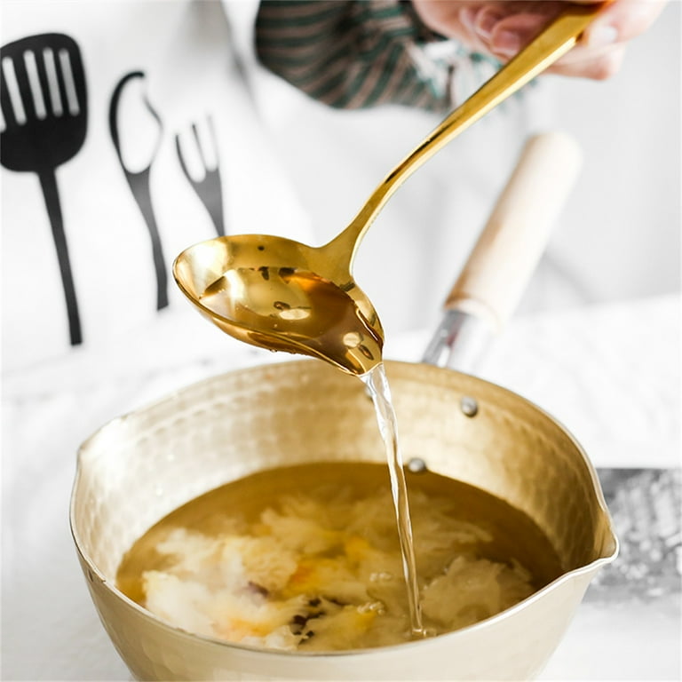 Gold soup ladle discount