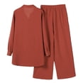 thumbnail image 5 of NMMUED Abayas for Women Muslim Dresses for Women Abaya Dress for Women's Muslim 2 Pieces Sets /, Red XXXL, 5 of 5