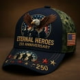 thumbnail image 3 of United States 250th Anniversary Hat, U.S. Retro Washed Cap，Adjustable U.S. 250th Anniversary Tribute Hat，Unisex Baseball Caps Patriotic Cap Multi-Use, 3 of 6