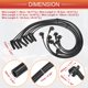 thumbnail image 3 of Cables de bobina de bujía de automóvil Unique Bargains de 7 mm para Ford Explorer y Mercury Mountaineer V8 5.0L 98-00 - Paquete de 8, 3 of 7
