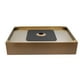 thumbnail image 3 of Ovalin Lavabo Rectangular Rubinett Acero Inoxidable 304 Cobre Lujo, 3 of 5