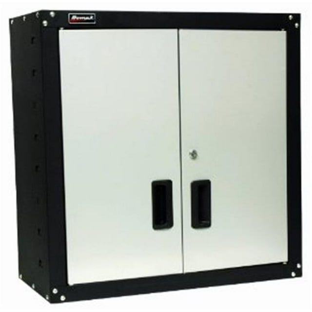 Armoire Murale en Acier à 2 Portes avec 2 Tablettes
