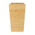 thumbnail image 3 of Elama 10.5 x 5.75 Inch Rectangle Bamboo Waste Basket, 3 of 5